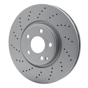 Mercedes-Benz CLS400 Brake Rotor (1) - Front - R1 Concepts - GeoSPEC Coated Drilled - `15-`17